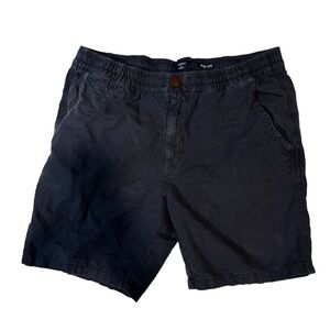 Superdry Hang Loose Men's Casual Elastic Waist Navy Shorts size medium